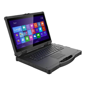 UNIWA ULAP R14 Rugged Laptop – 14" Windows 10, Intel Core i5, 8GB RAM, 256GB SSD, Waterproof & Shockproof (UK Plug)