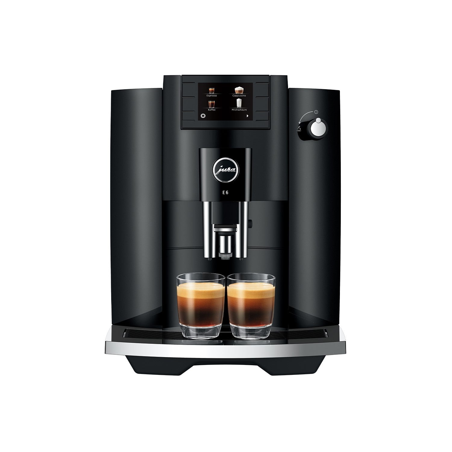 Jura 15511 E6 Fully Automatic Bean to Cup Coffee Machine - Black