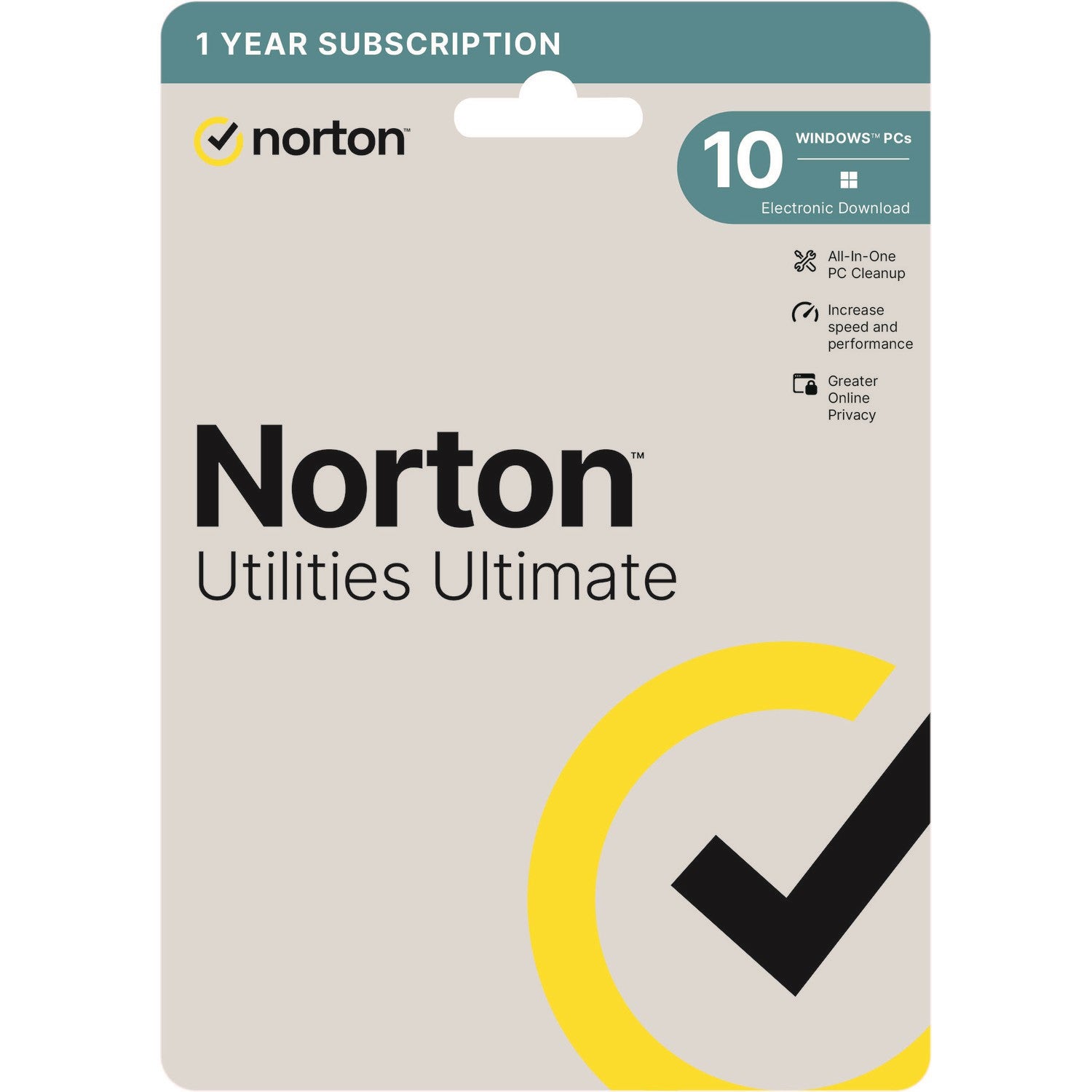 Norton Utilities Ultimate 1 User 10 Devices 12 month subscription