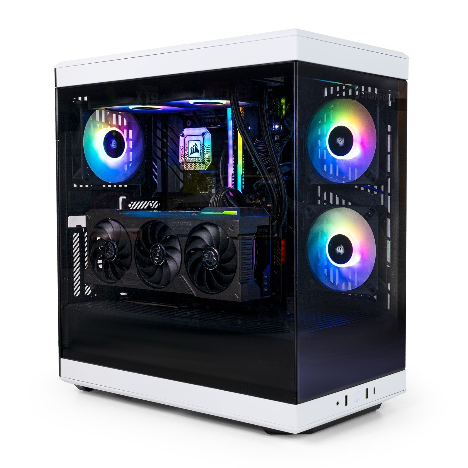 Stormforce Prism Intel Core i9 32GB 2TB RTX 4070Ti Windows 11 Gaming Desktop PC