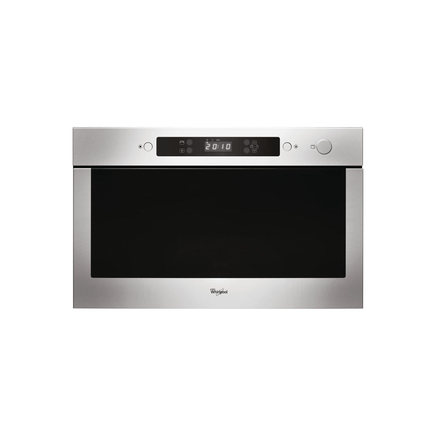 Whirlpool AMW423IX 750W Built-In Microwave - Stainless Steel