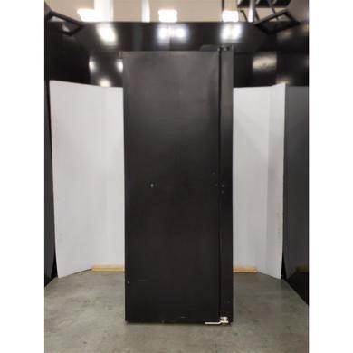 Refurbished Hoover HSBSF178MBK Freestanding 510 Litre American Fridge Freezer Black