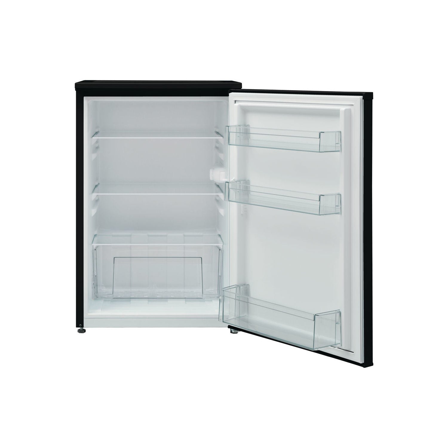 Hotpoint 134 Litre Under Counter Freestanding Larder Fridge - Black