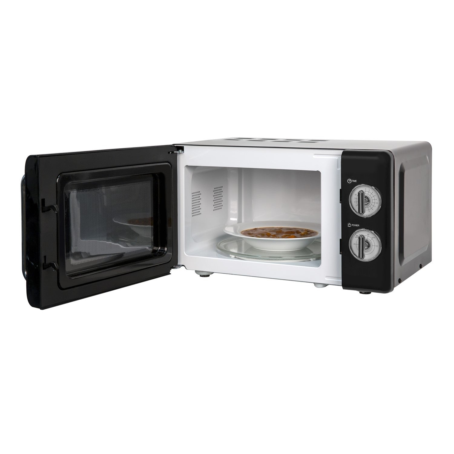 Russell Hobbs RHRETMM705B 17L Retro Solo Microwave - Black