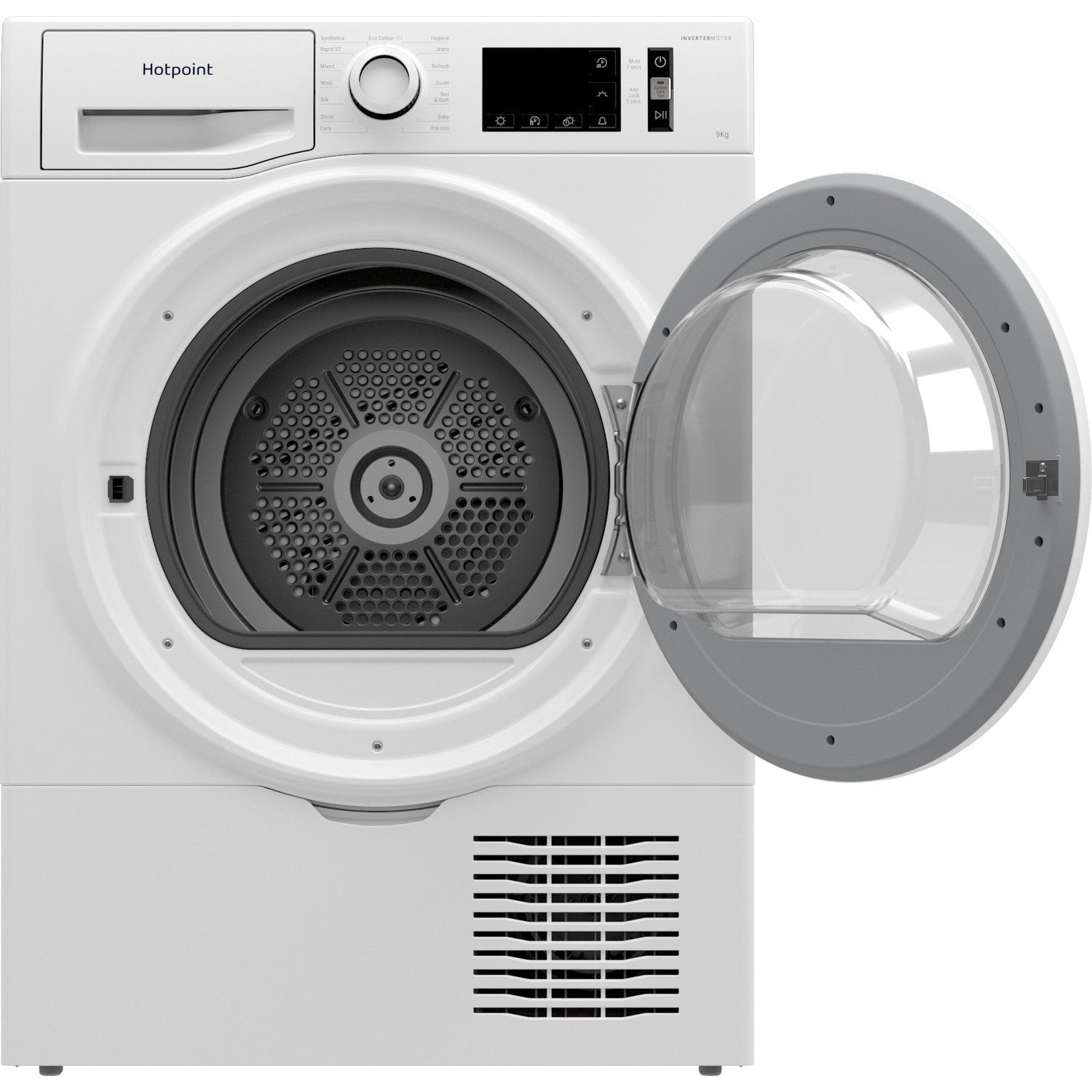 Hotpoint 9kg Freestanding Condenser Tumble Dryer - White