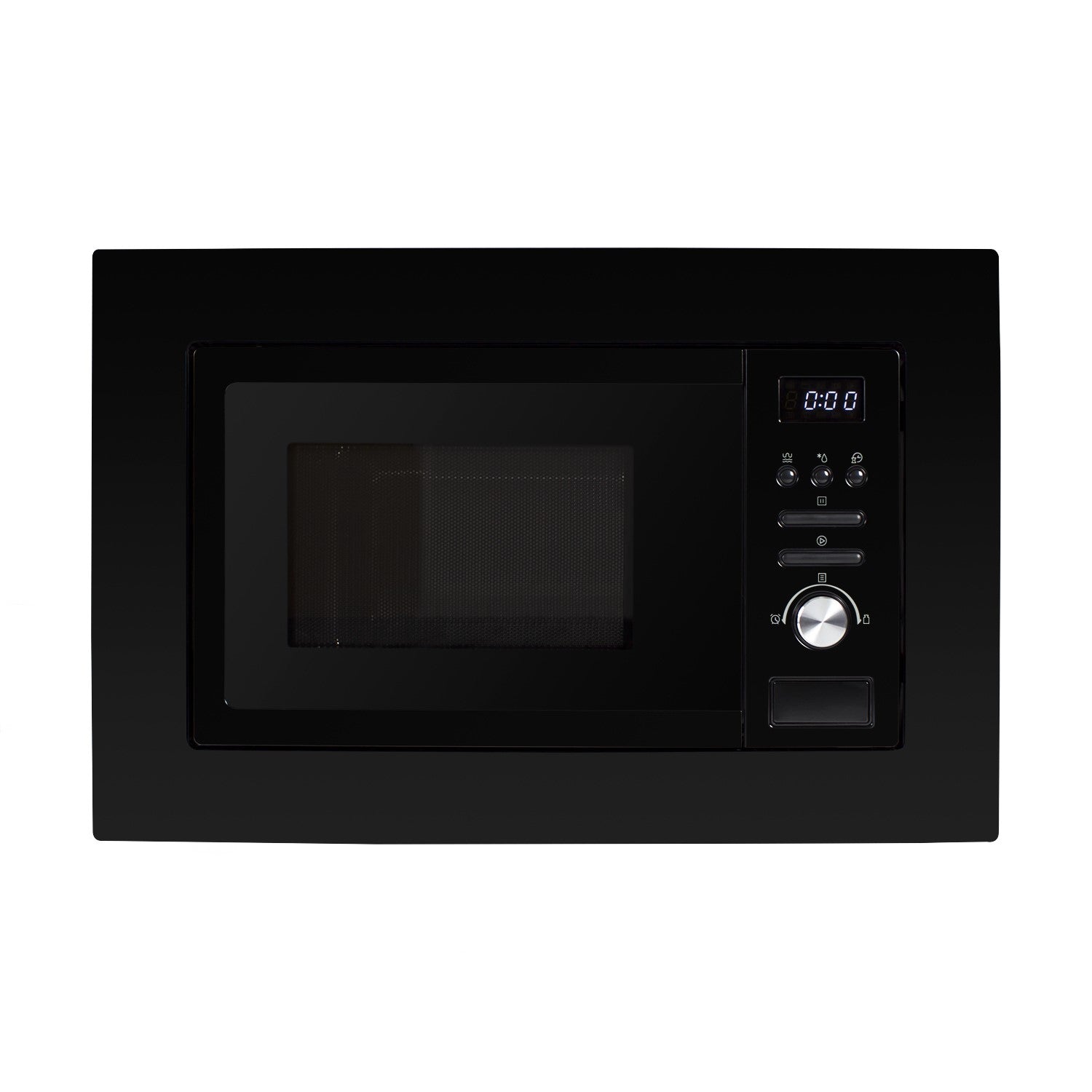 Refurbished electriQ eiQMOGBI20BLACK Built In 20L with Grill 800W Microwave Black