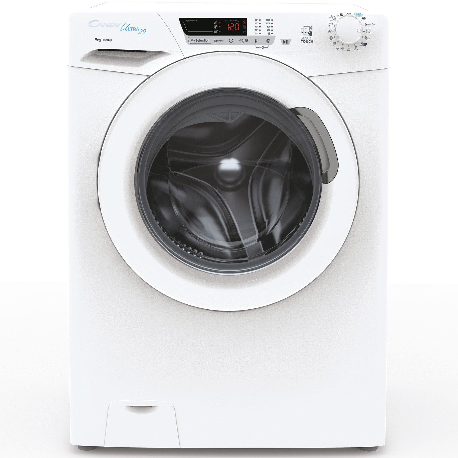 Candy Ultra 9kg 1400rpm Freestanding Washing Machine - White