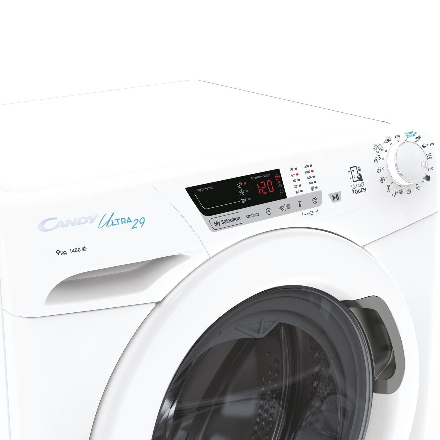 Candy Ultra 9kg 1400rpm Freestanding Washing Machine - White
