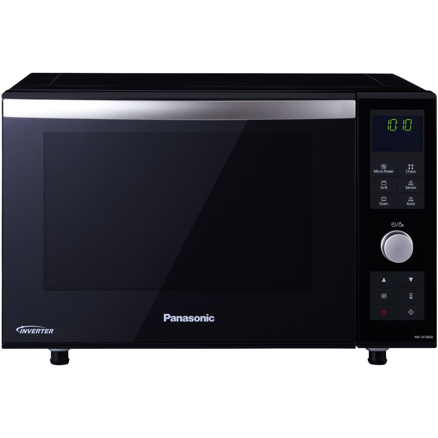 Panasonic NN-DF386BBPQ 1000W 23L Combination Flatbed Microwave with Grill - Black