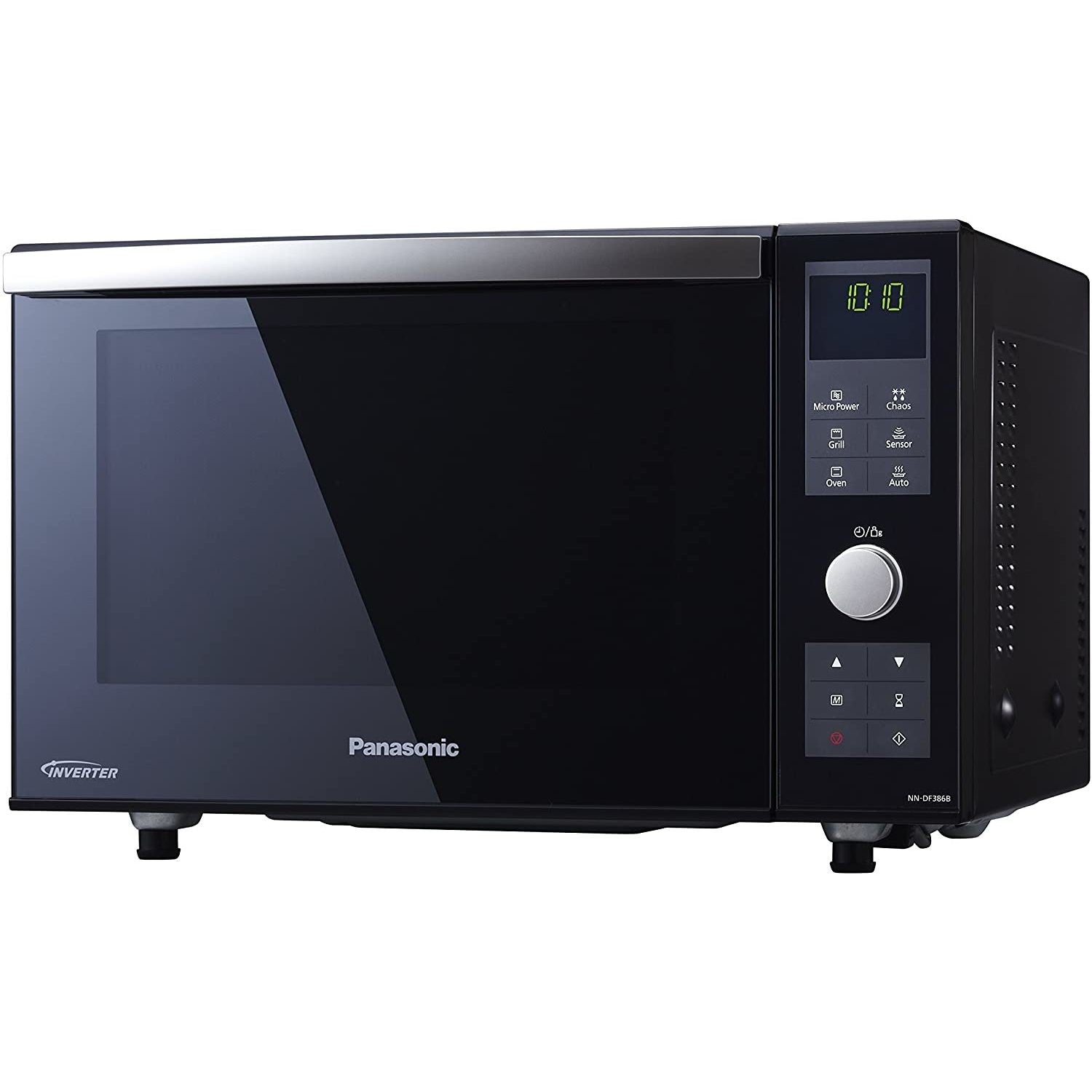 Panasonic NN-DF386BBPQ 1000W 23L Combination Flatbed Microwave with Grill - Black