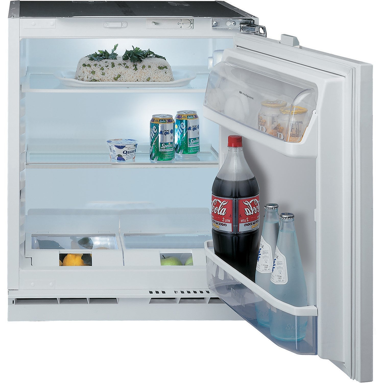Hotpoint 144 Litre Under Counter Integrated Fridge