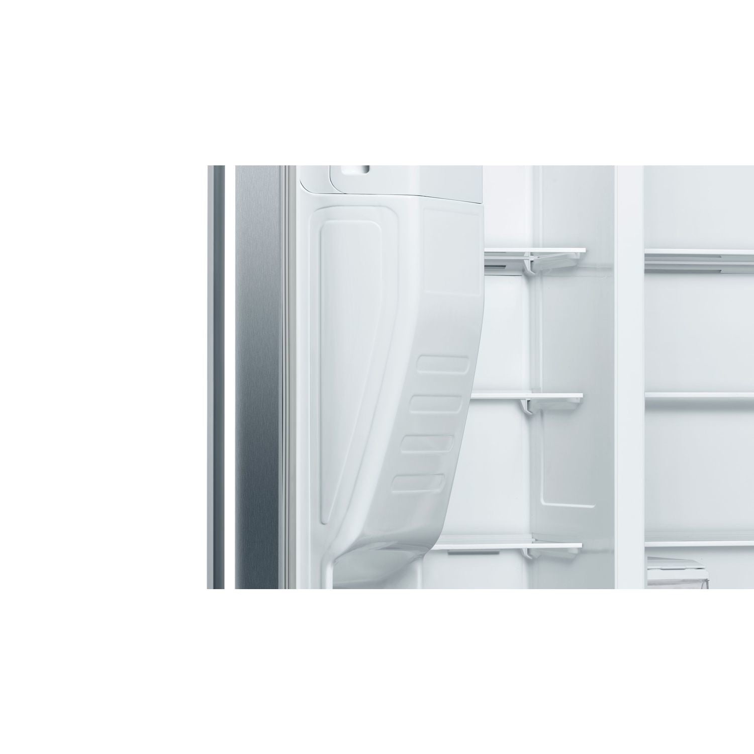 Refurbished Bosch Series 6 KAI93VIFPG 533 Litre American Fridge Freezer Stainless Steel 