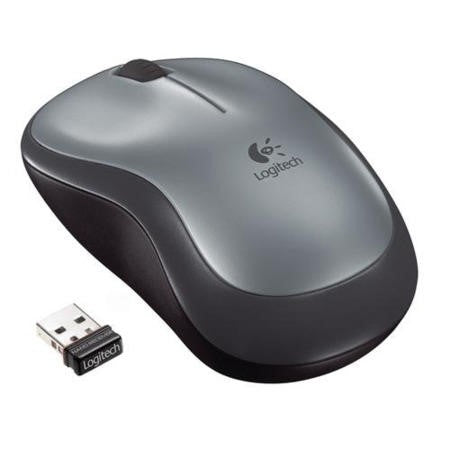 Logitech M185 Wireless Mouse Black and Grey