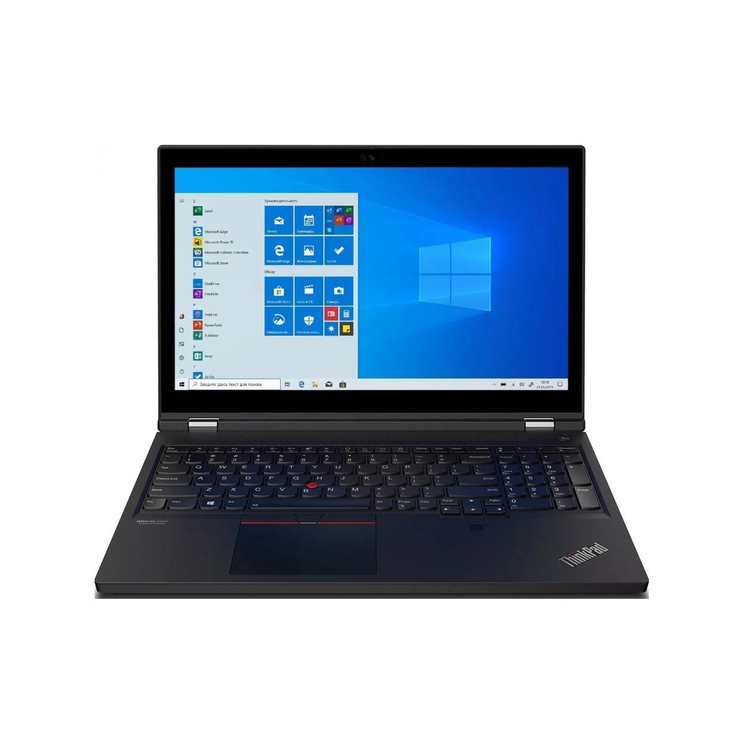 Refurbished Lenovo ThinkPad T15P Core i7-10750H 16GB 512GB GTX 1050 15.6 Inch Windows 10 Professional Laptop