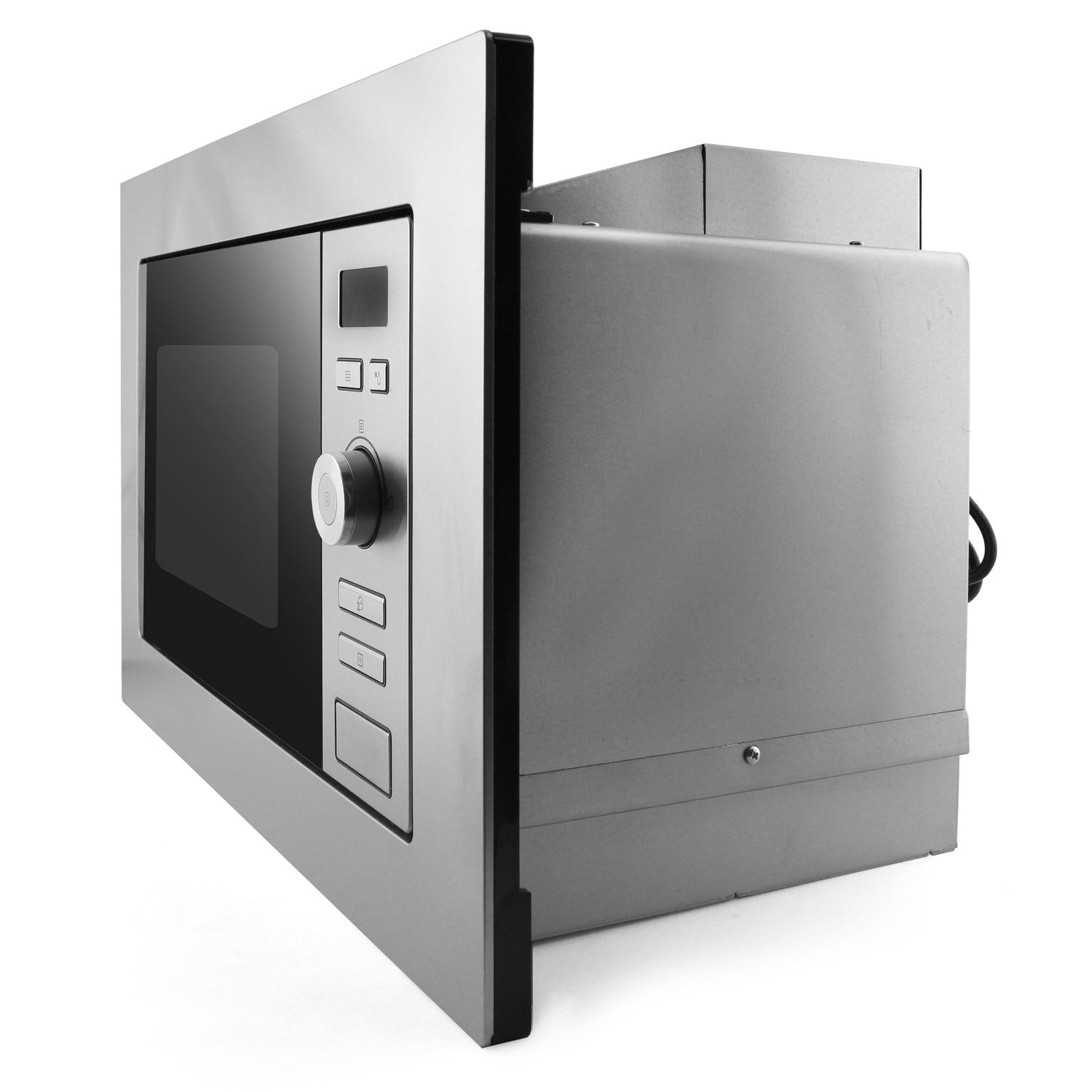 Refurbished electriQ eiQMOBI17 Built-in 17L 700W Standard Microwave Stainless Steel