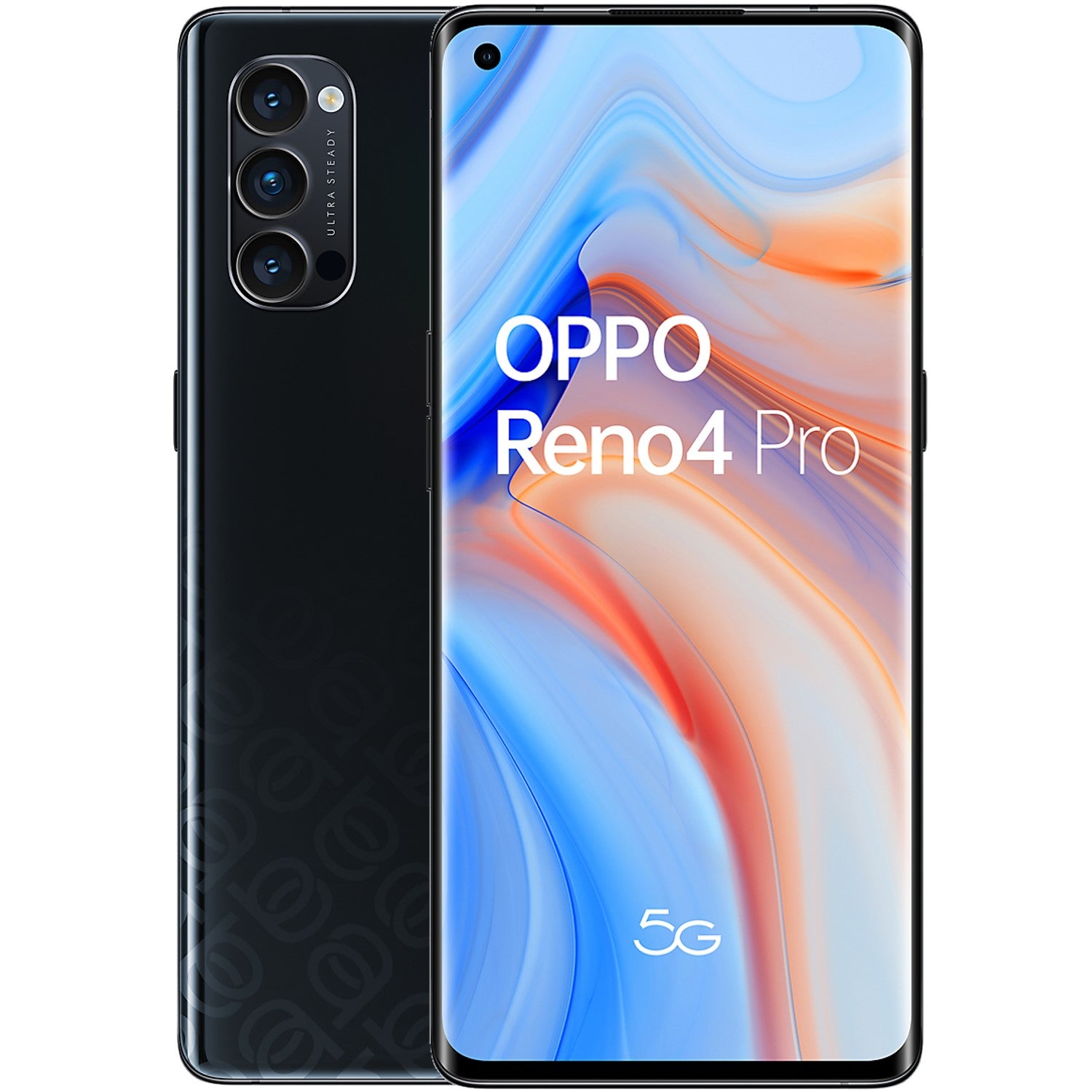 Refurbished OPPO Reno4 Pro 5G 128GB 5G SIM Free Smartphone - Black