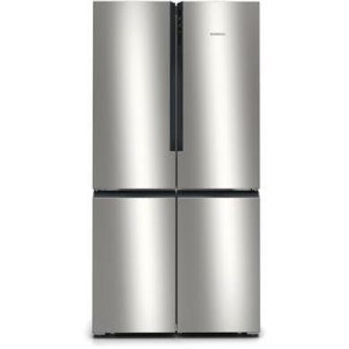 Siemens iQ300 605 Litre French Door American Fridge Freezer - Anti-fingerprint Stainless Steel Doors