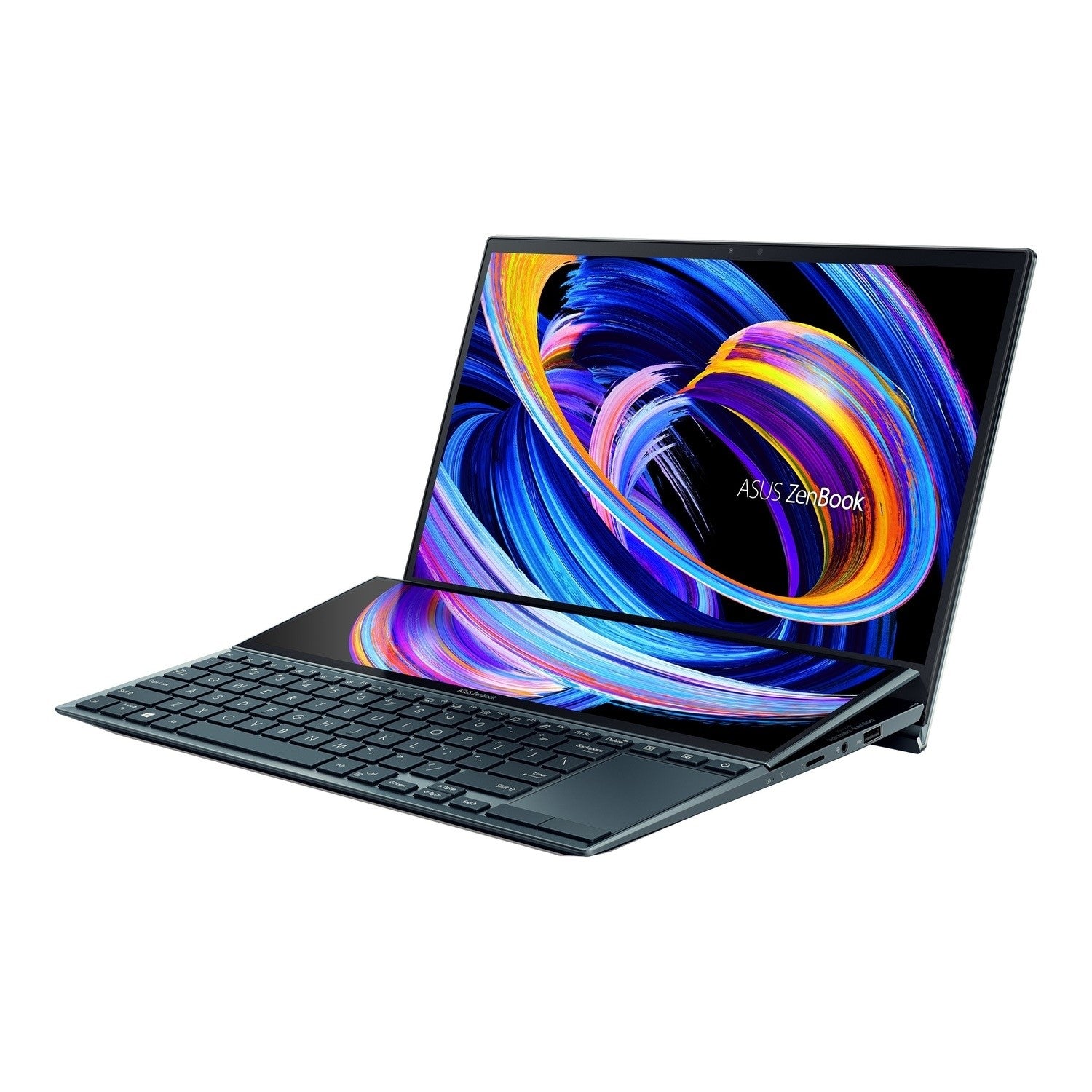 Refurbished Asus ZenBook Duo UX482EA Core i7-1165G7 16GB 512GB 14 Inch Touchscreen Windows 11 Laptop
