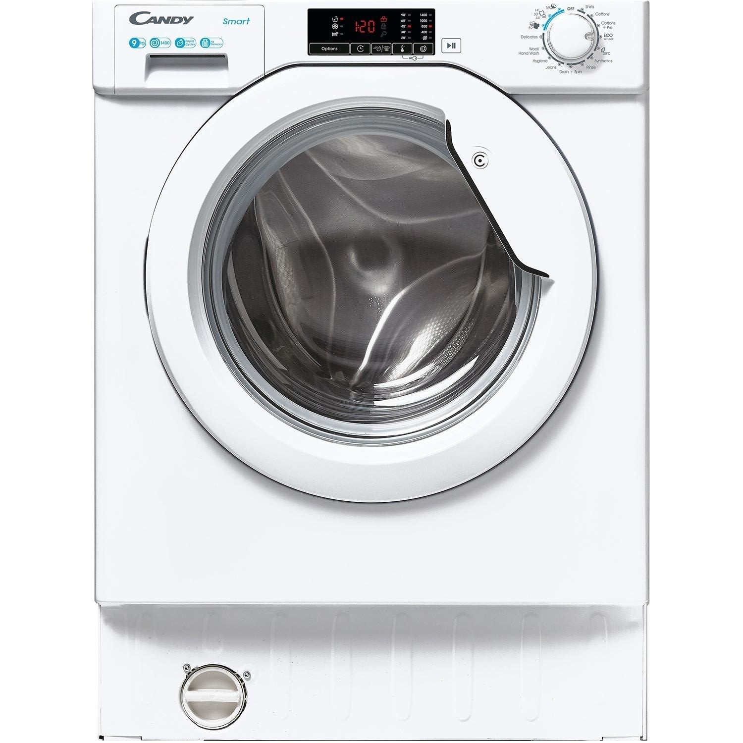 Candy 9kg 1400rpm Integrated Washing Machine