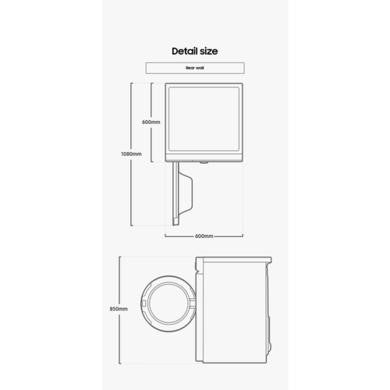 Samsung Series 5 9kg Freestanding Heat Pump Tumble Dryer - Black