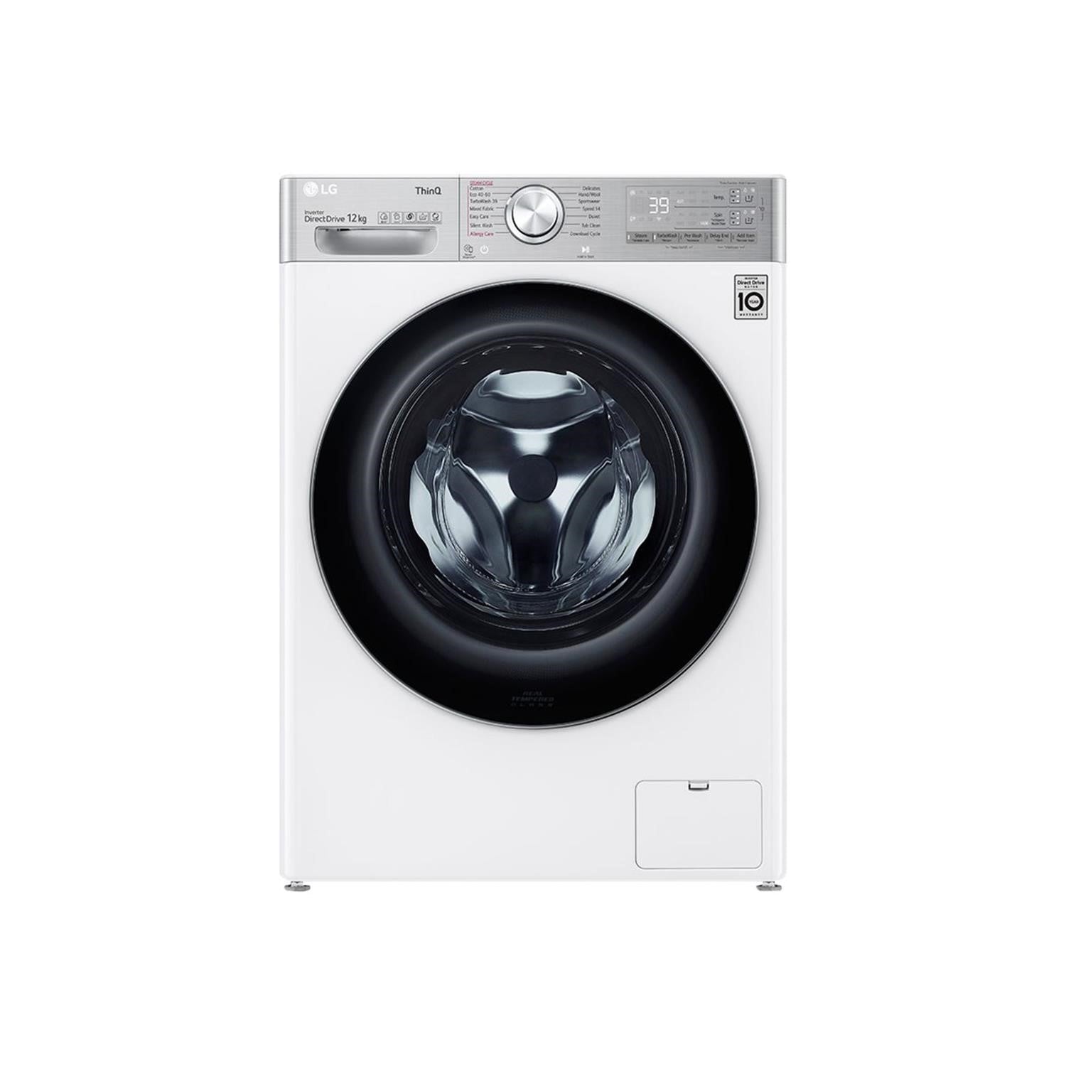 Refurbished LG V11 Freestanding 12KG 1400 Spin Washing Machine White