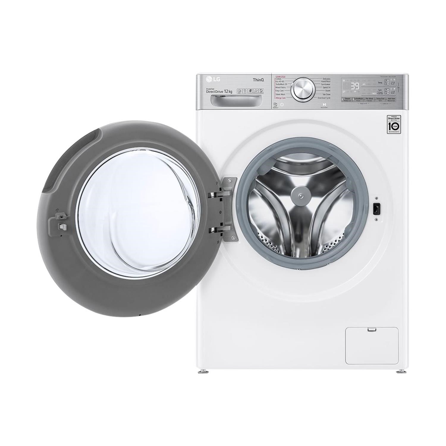 Refurbished LG V11 Freestanding 12KG 1400 Spin Washing Machine White