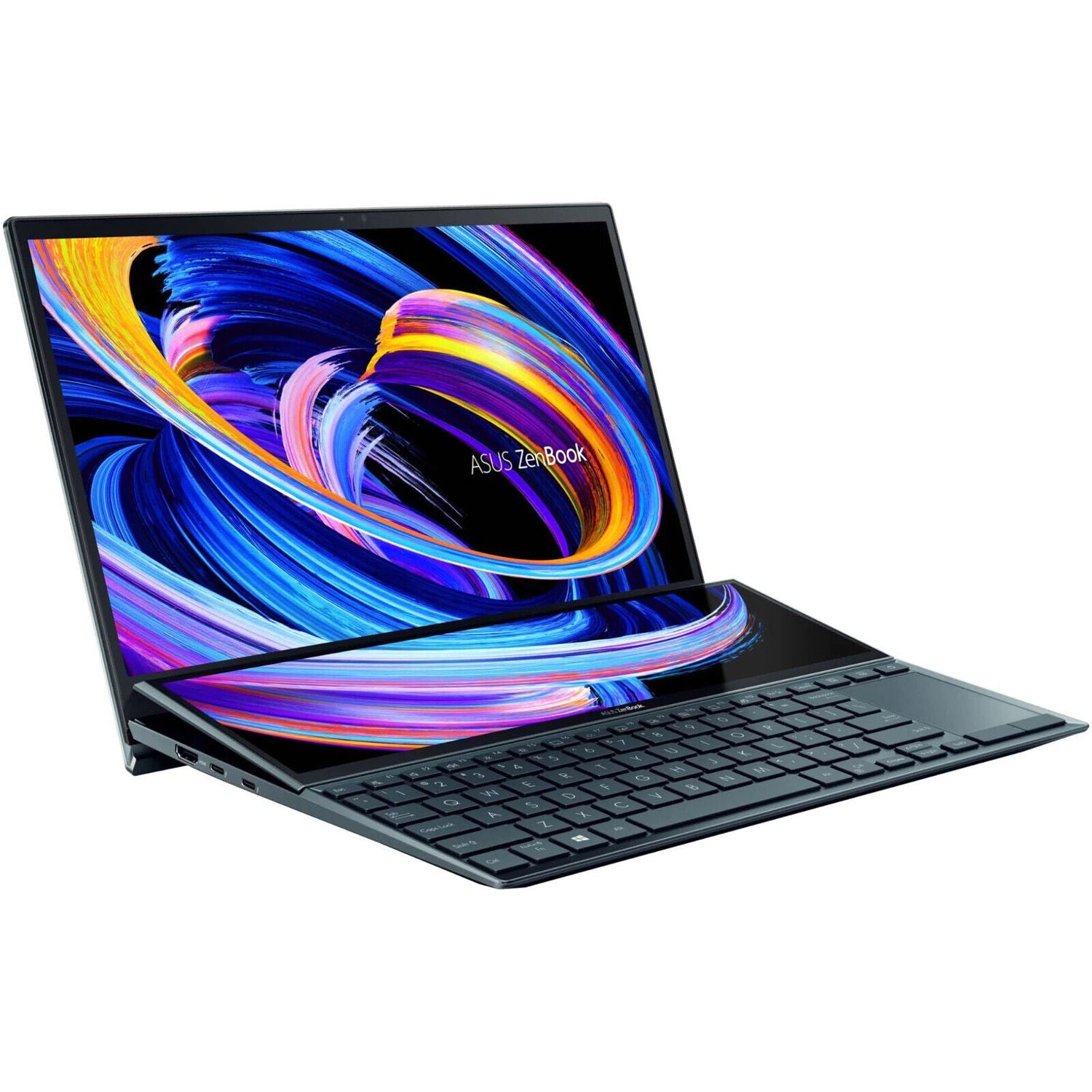 Refurbished Asus ZenBook Duo UX482EA Core i7-1165G7 16GB 512GB 14 Inch Touchscreen Windows 11 Laptop