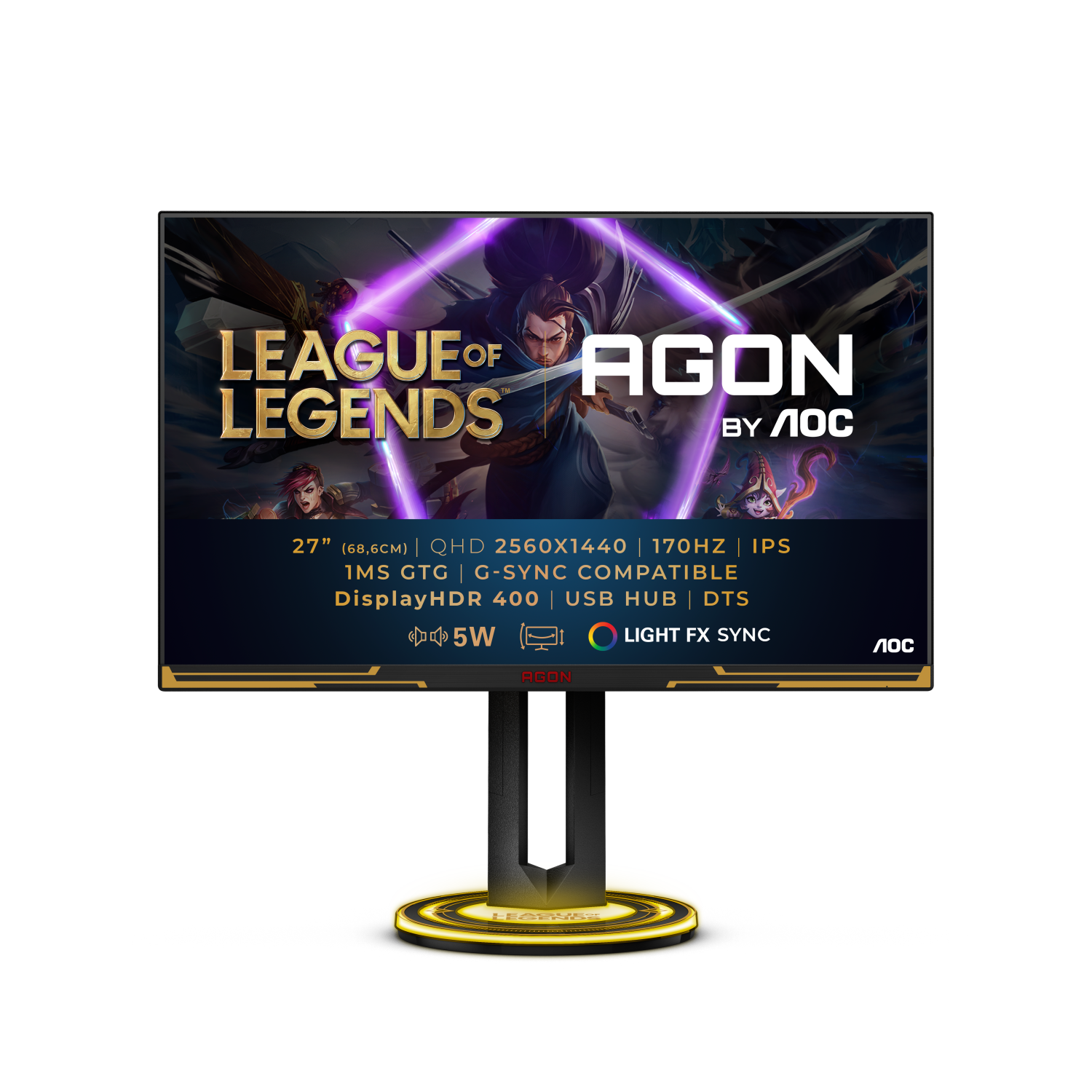 AOC AGON AG275QXL League of Legends 27