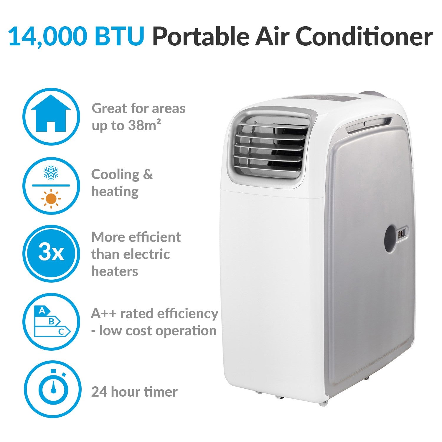 Refurbished AirFlex AirFlex 14000 BTU Portable Air Conditioner