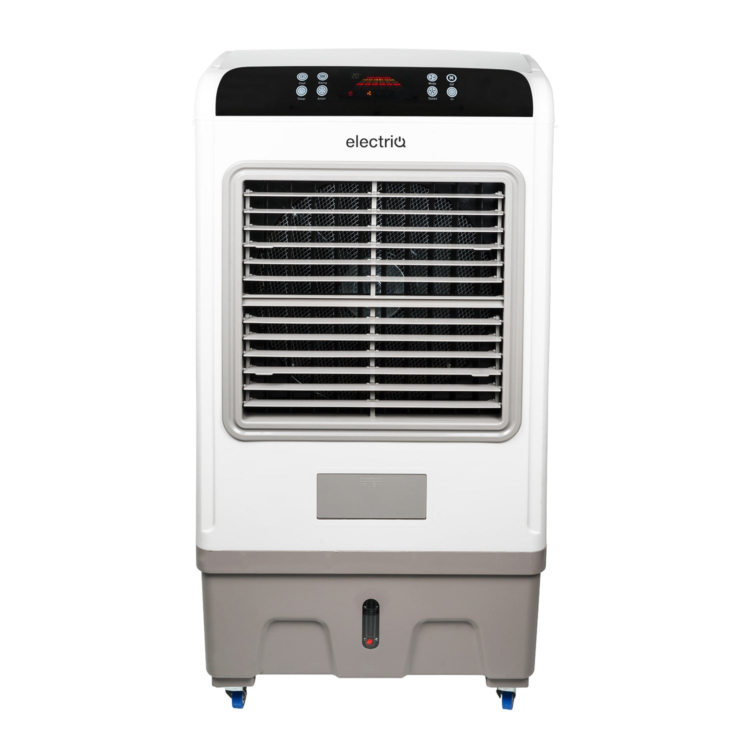 GRADE A2 - electriQ 60L Evaporative Air Cooler and Air Purifier with anti-Bacterial Ioniser for areas up to 80 sqm