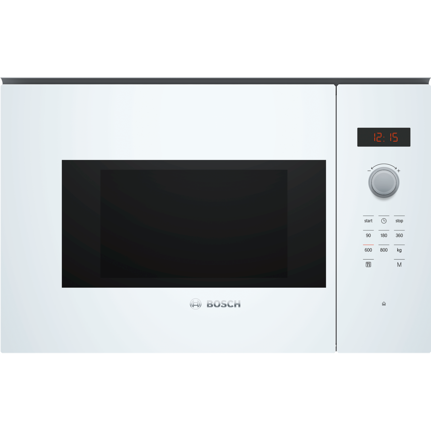 Bosch BFL523MW0B Serie 4 20L 800W Built-in Microwave - White