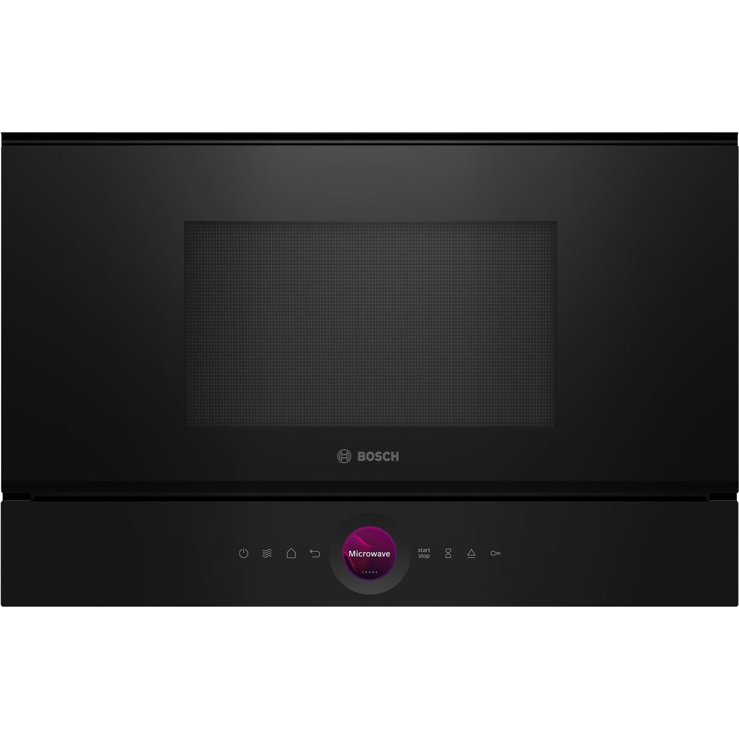 Bosch BFL7221B1B Series 8 Built-In 900W Microwave - Black