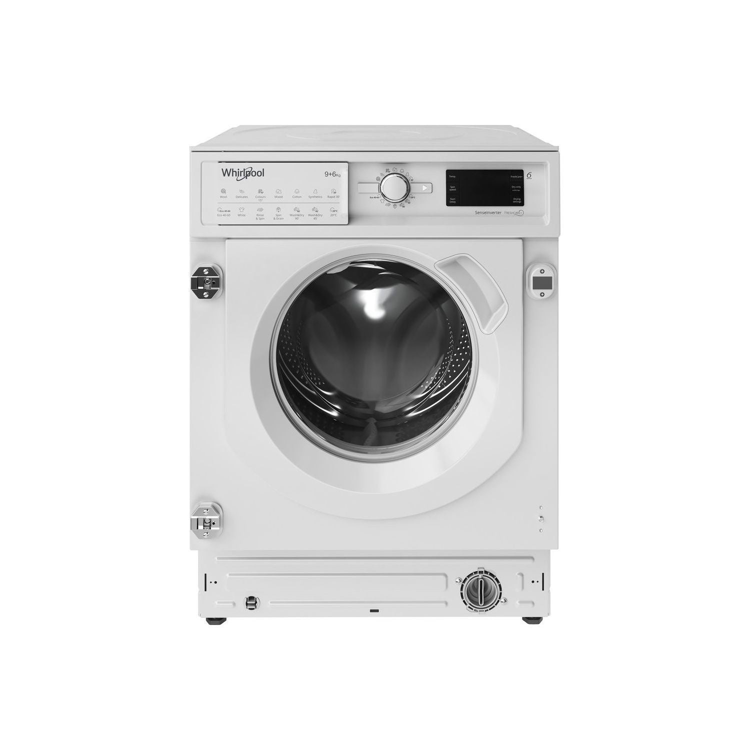 Whirlpool 9kg Wash 6kg Dry 1400rpm Washer Dryer - White