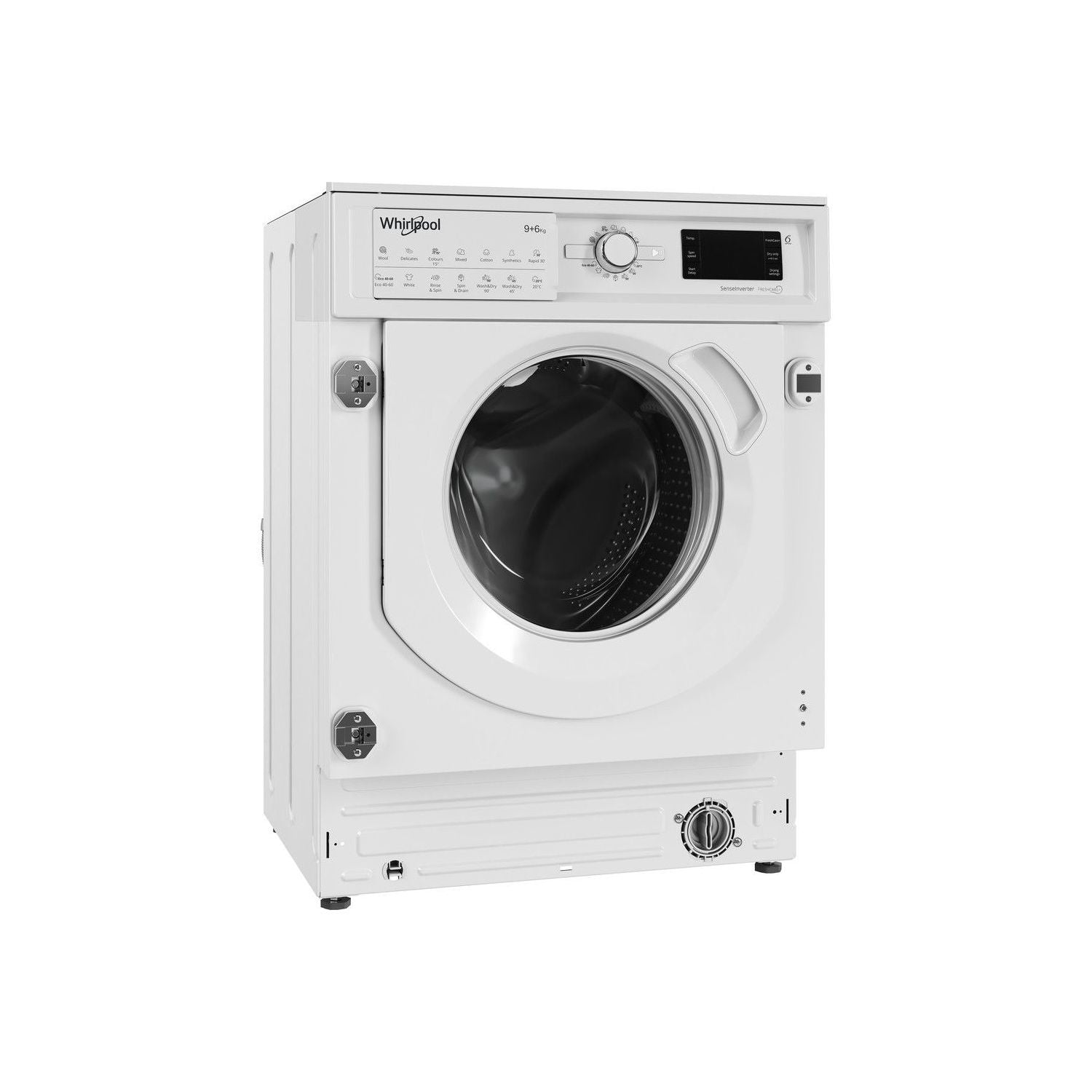 Whirlpool 9kg Wash 6kg Dry 1400rpm Washer Dryer - White