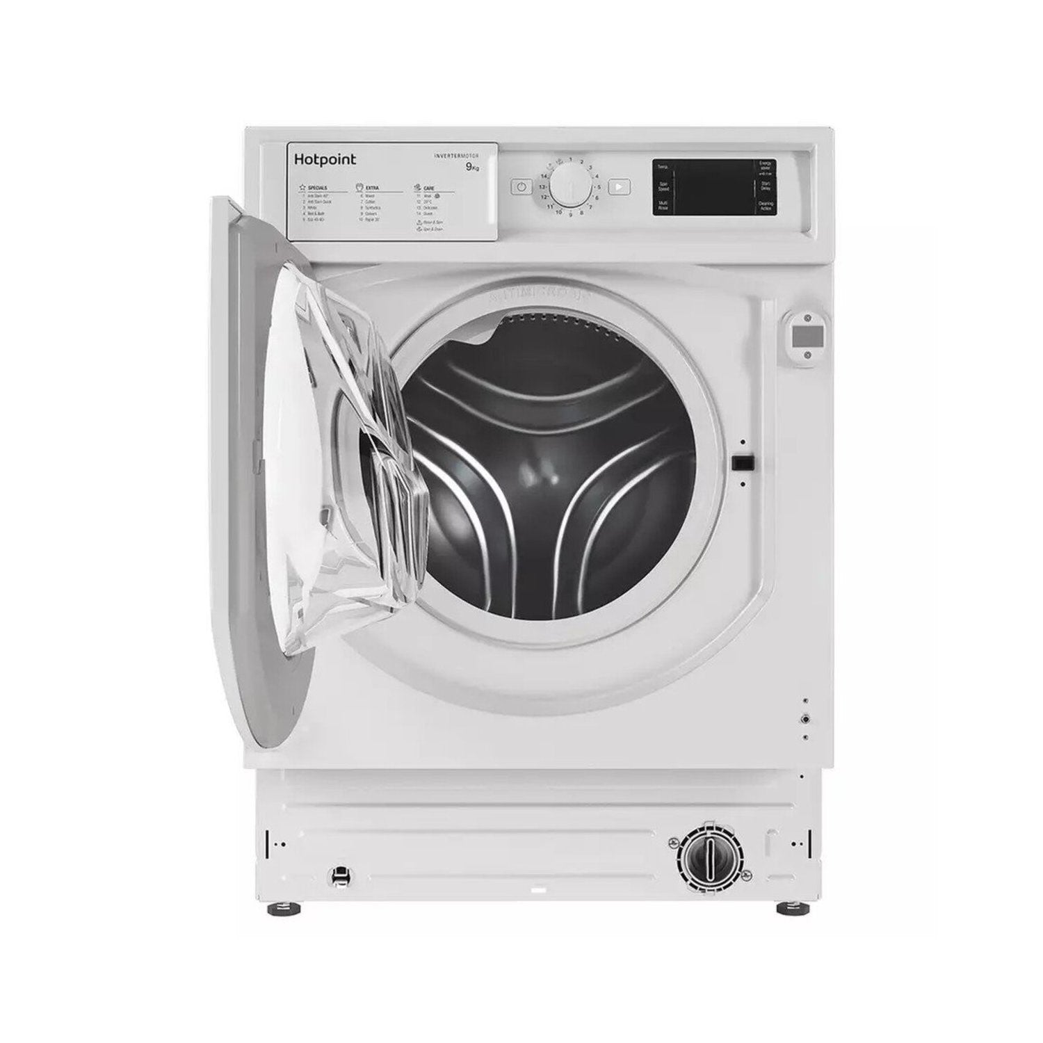 Hotpoint 9kg 1400rpm Integrated Washing Machine - White