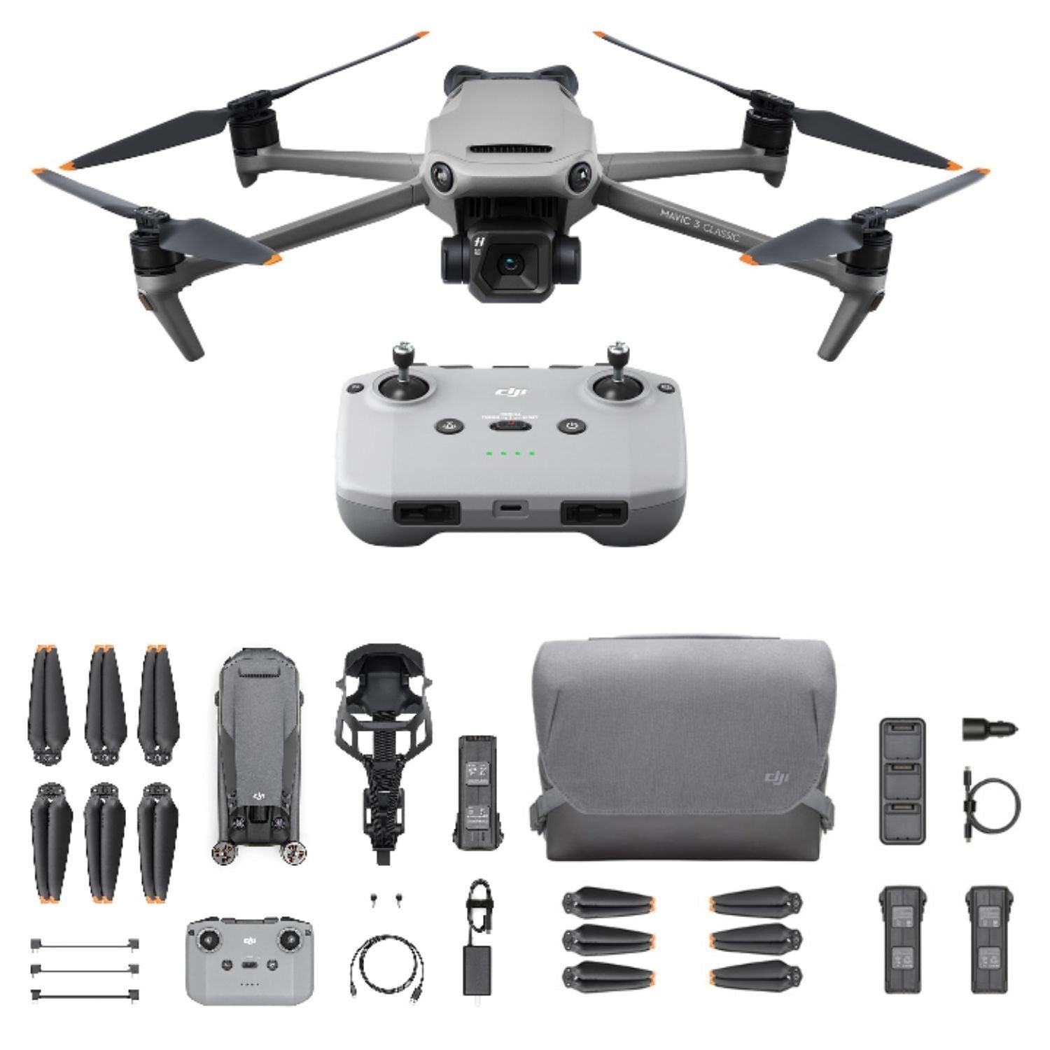 DJI Mavic 3 Classic Drone with RC-N1 and DJI Mavic 3 Fly More Kit