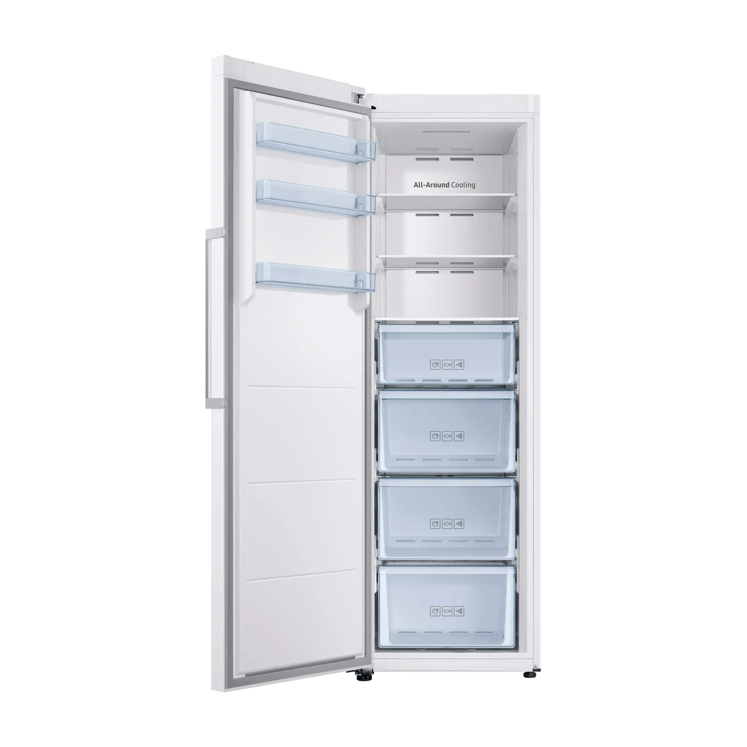 Refurbished Samsung RZ32M7125WW Freestanding 315 Litre Upright Freezer White