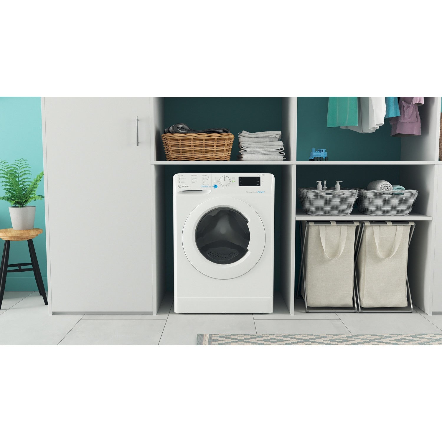 Indesit Innex 9kg 1400rpm Freestanding Washing Machine - White