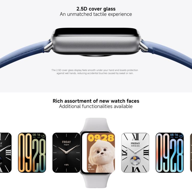Original Xiaomi Smart Band 9 Pro Global 1.74 inch AMOLED Screen 5ATM Waterproof Smart Watch, Support Blood Oxygen / Heart Rate Monitor, Smart Band 9 Pro Global Pink, Smart Band 9 Pro Global Silver