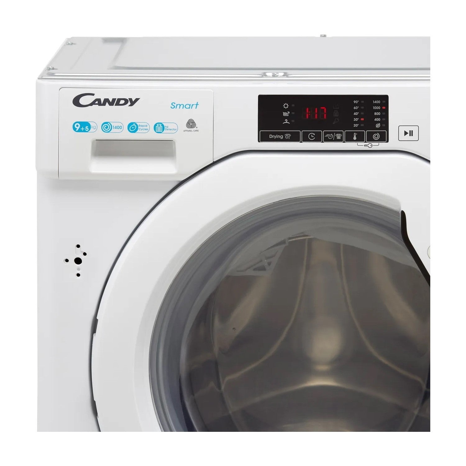 Candy 9kg Wash 5kg Dry 1400rpm Integrated Washer Dryer