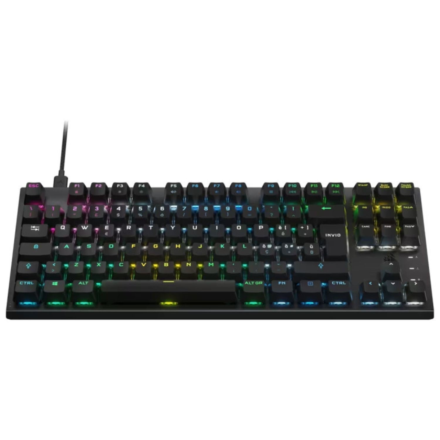 Corsair K60 PRO TKL RGB Mechanical Gaming Keyboard in Black