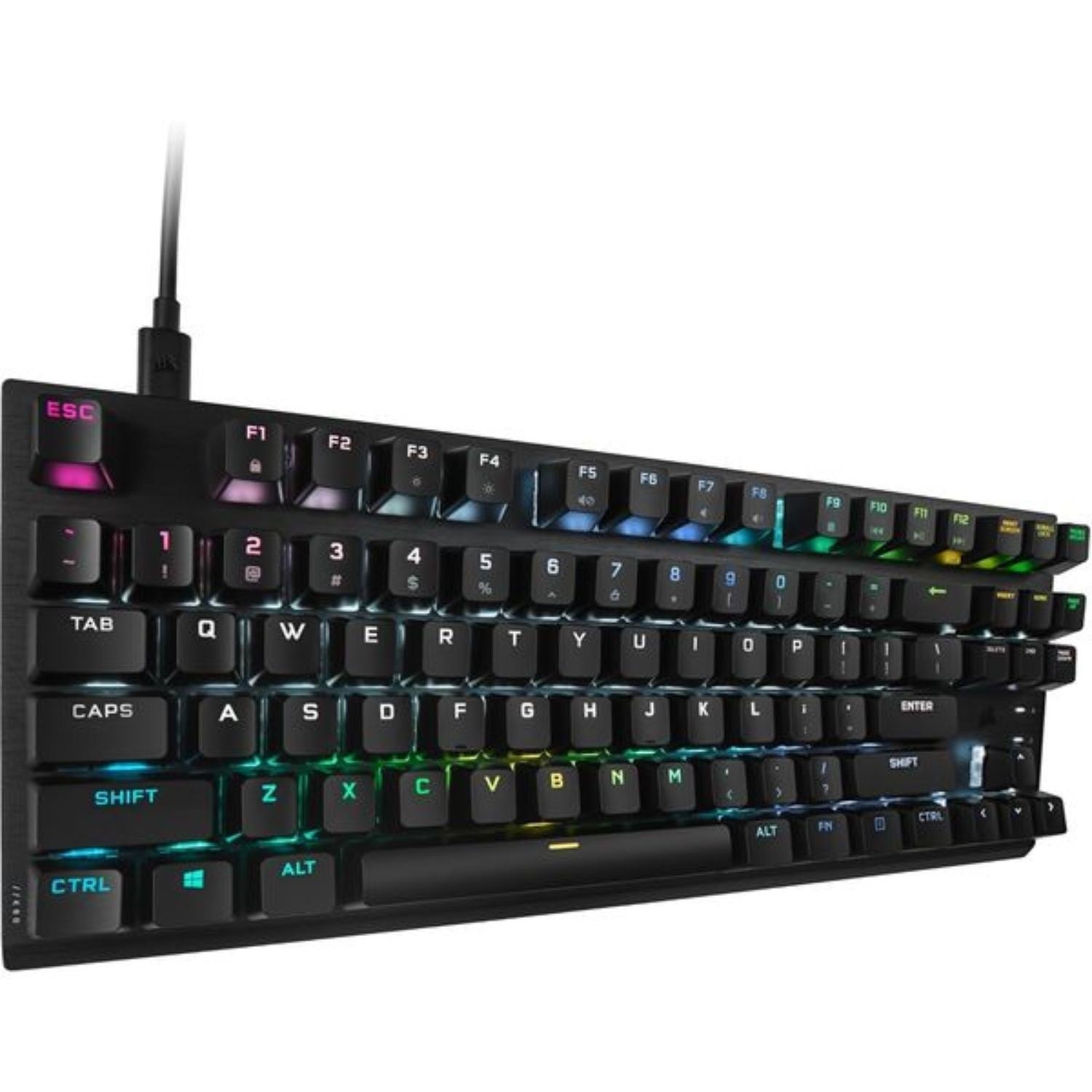 Corsair K60 PRO TKL RGB Mechanical Gaming Keyboard in Black