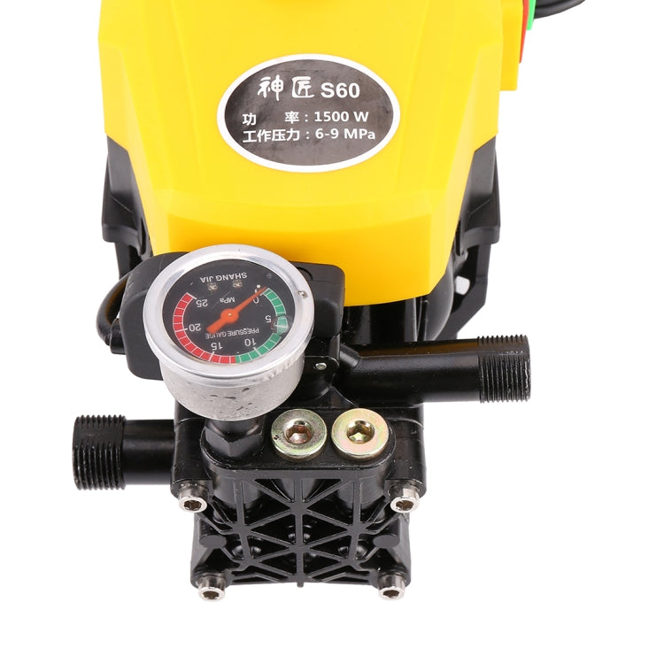 Portable Fully Automatic High Pressure Outdoor Car Washing Machine Vehicle Washing Tools, with Short Gun and 15m High Pressure Tube, 15m