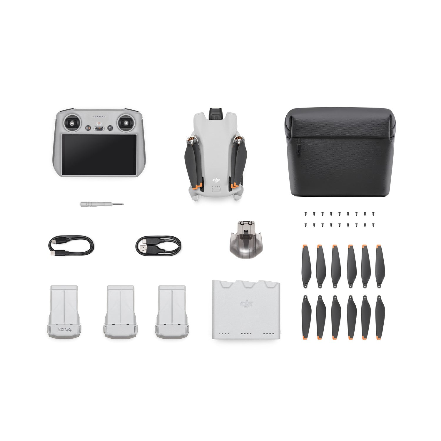 Refurbished DJI Mini 3 Drone Fly More Combo with DJI RC