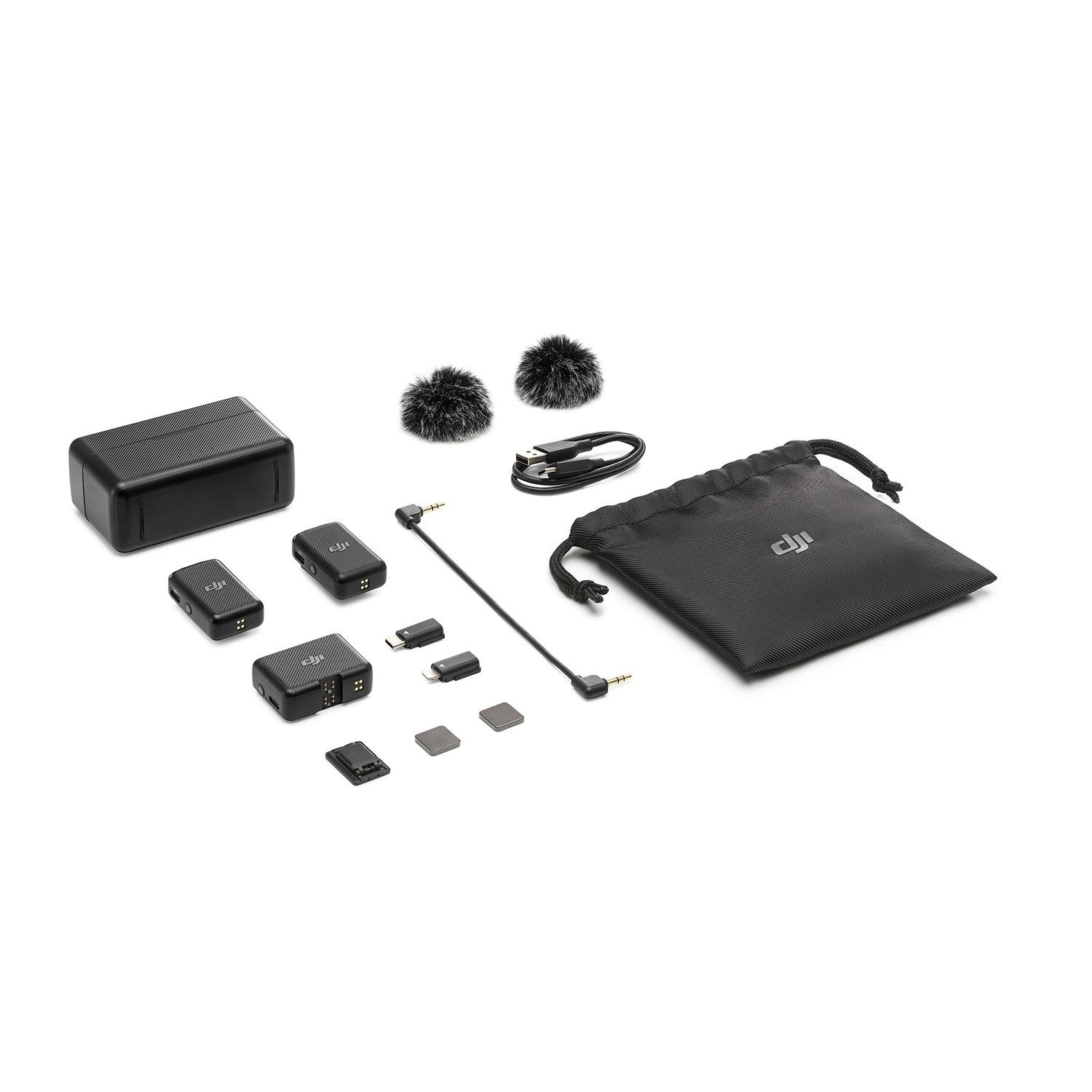 DJI Mic 2Tx + 1Rx and Charging Case