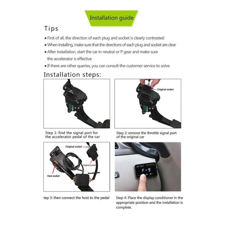 TROS KS-5Drive Potent Booster for Toyota AVANZA 2004-2011 Electronic Throttle Controller, For Toyota AVANZA 2004-2011