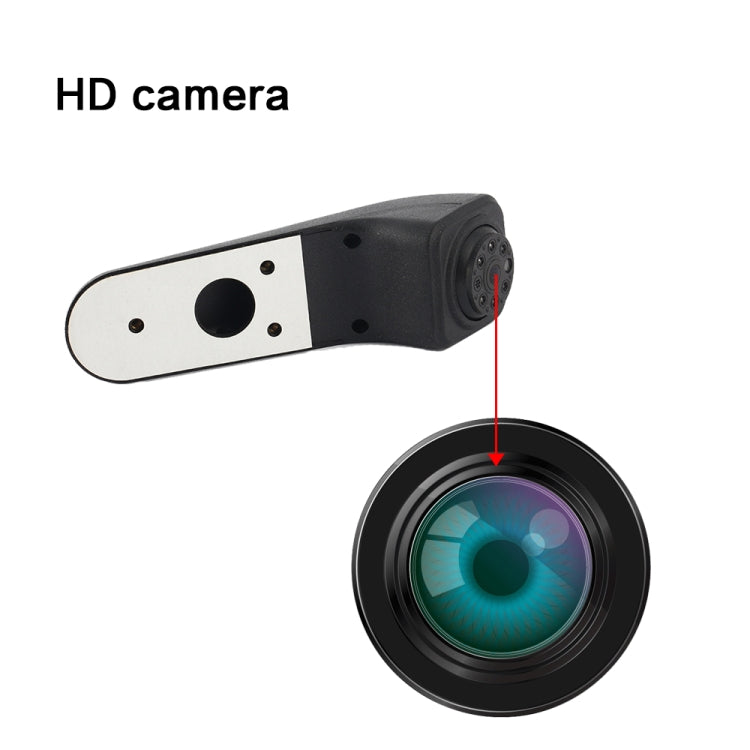 PZ475 Car Waterproof 170 Degree Brake Light View Camera + 7 inch Rearview Monitor for Volkswagen Crafter, PZ475 + 7 inch Rearview Monitor