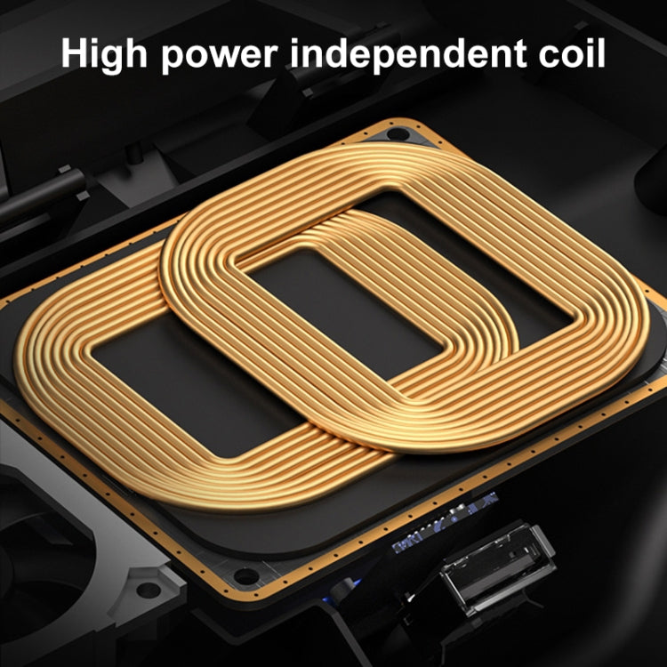 HFC-1054 Car Qi Standard Wireless Charger 15W / 10W Quick Charging for Audi Q3 2019-2022, Left Driving, HFC-1054