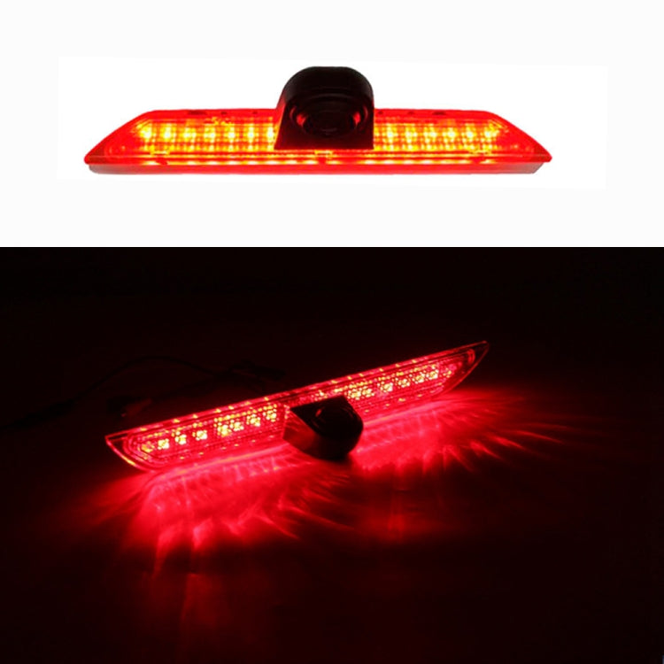 PZ461 Car Waterproof High Position Tail Light Brake Light View Camera + 7 inch Rearview Monitor for Mercedes Benz / Volkswagen, PZ461 + 7 inch Rearview Monitor