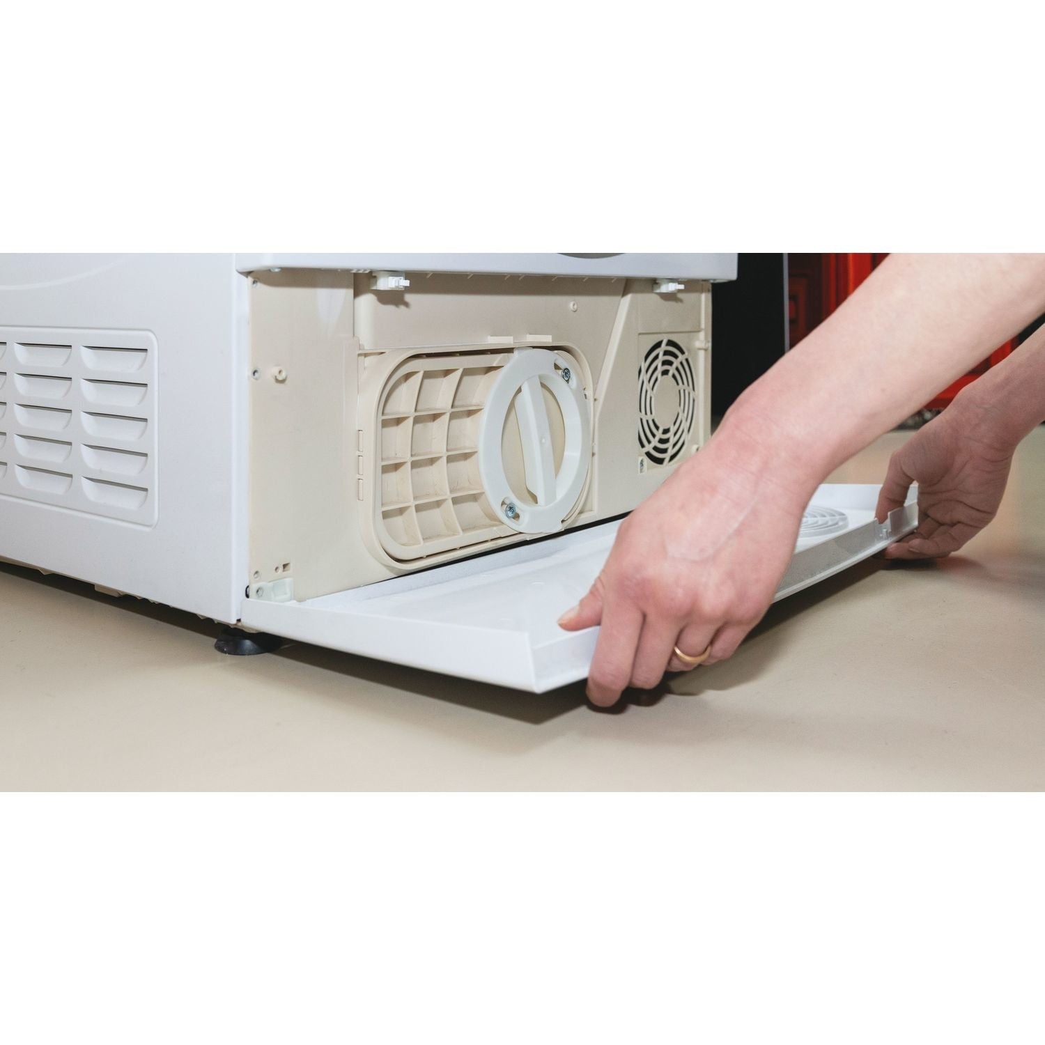 Candy 8kg Freestanding Condenser Tumble Dryer plastic door - White